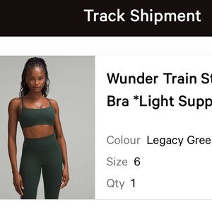 Wunder Train Strappy Racer Bra